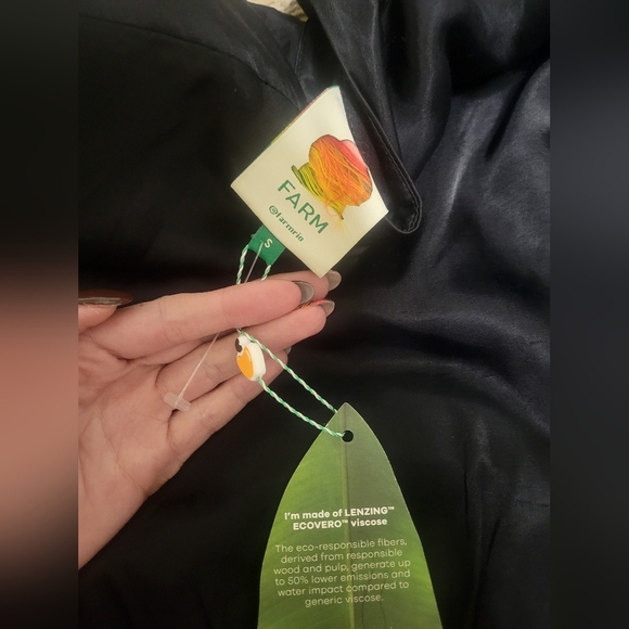 Farm Rio Black Dress - Picture 3 of 8